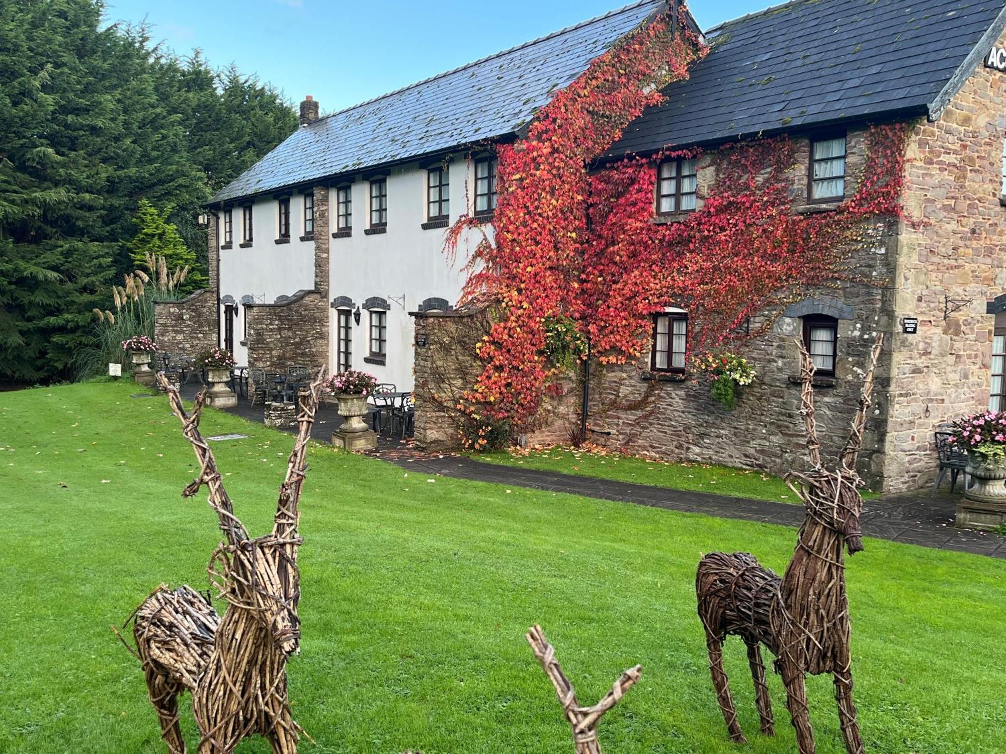 The Greyhound Inn And Hotel Usk Exteriér fotografie